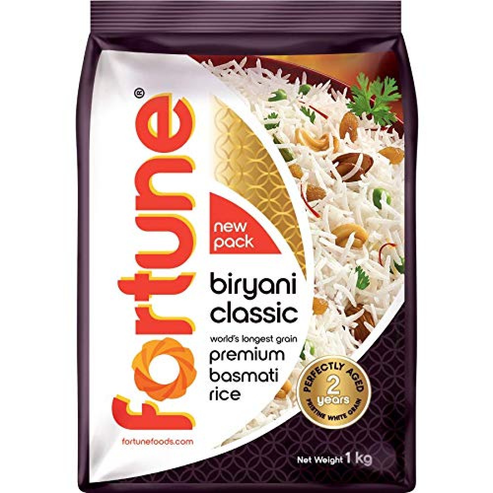 Fortune Biryani Classic Basmati Rice, 1kg