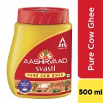 Sale Aashirvaad Svasti Pure Cow Ghee, Pet Pack 500ml, Desi Ghee with Rich Aroma