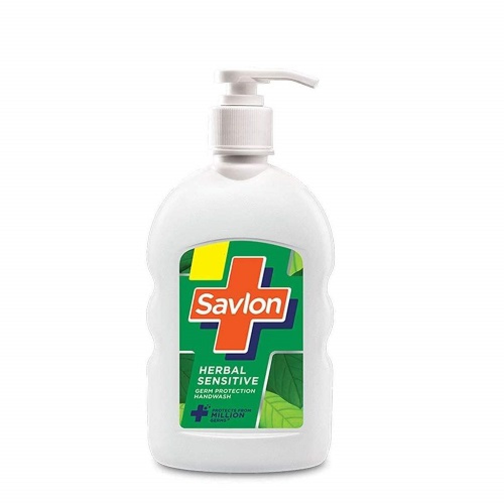 Savlon Herbal Sensitive pH balanced Liquid Handwash Refill Pouch 175ml