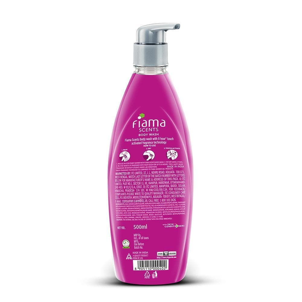 Fiama Cooling Shower Gel Menthol & Magnolia with Skin Conditioners 250ml
