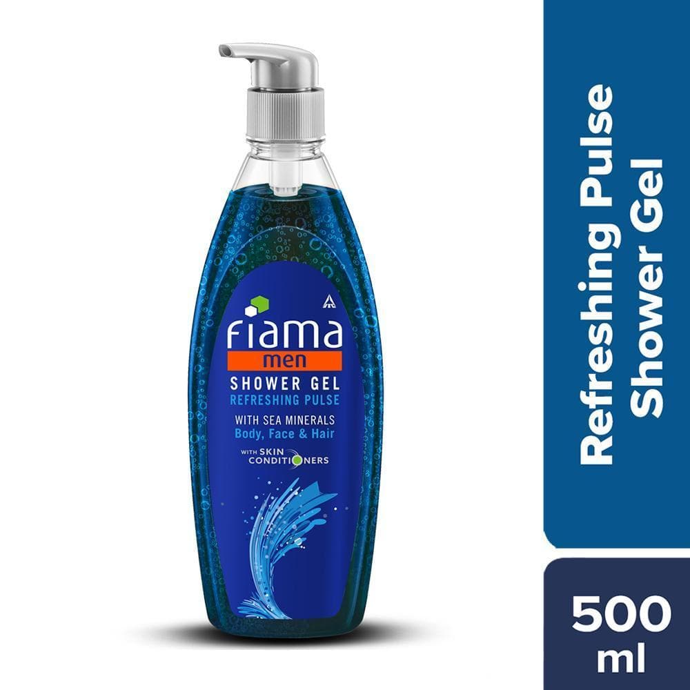 Fiama Men Shower Gel Refreshing Pulse with Skin Conditioners 500ml
