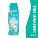 Fiama Gel + Cream Body Wash Brahmakamalam and Almond Cream with Skin Conditioners 100ml