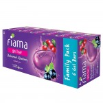 Fiama Gel Bar Blackcurrant and Bearberry, 125g (Pack of 6)