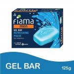 Fiama Men Refreshing Pulse Gel Bar, with Sea Minerals, with skin conditioners - 125g (Buy 3 Get 1 Free)