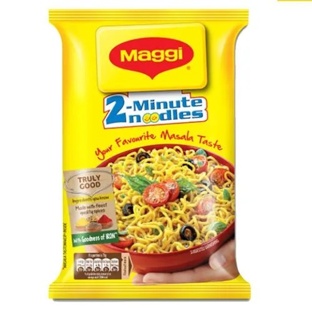MAGGI Masala Instant Noodles Vegetarian, 70 g Pouch